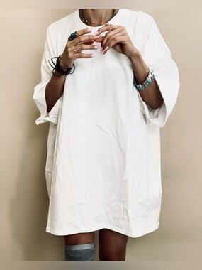 Brand New oversized plain white shirt 4XL